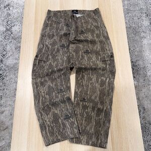 Realtree Cargo Camouflage Pants Baggy Sun Faded Sz 36